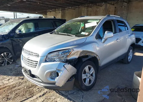 2016 Chevrolet Trax Lt from USA, damaged, VIN KL7CJPSB2GB504899